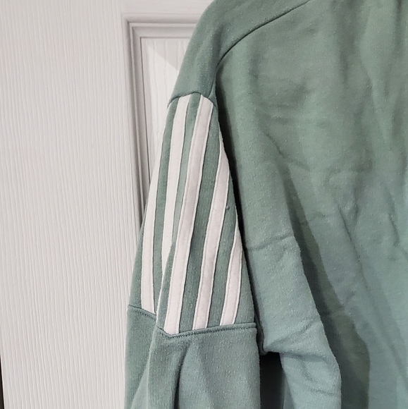 Victoria's Secret PINK Green Quarterzip Sweatshirt - Picture 6 of 6